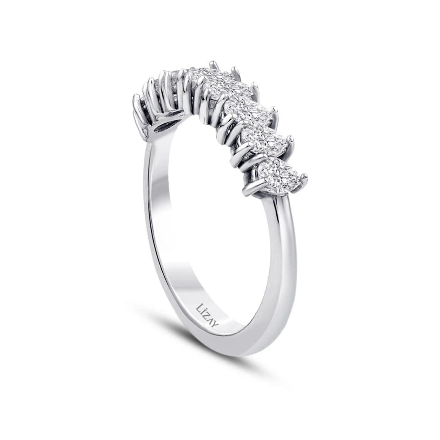 0.66 ct. Diamant Tropfen Trend Ring
