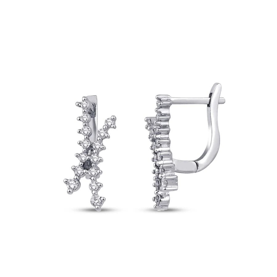 0.38 ct. Diamant Trend Ohrringe