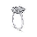 0.67 ct. Diamant Baguette Ring