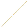 Goldenes Opalstein Armband