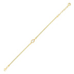 Goldenes Opalstein Armband