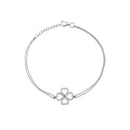 0.06 ct. Diamant Herz Glücks Armband