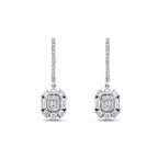 1.18 ct. Diamant Baguette Ohrringe