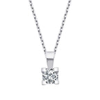 0.15 ct. Diamant Solitär Halskette