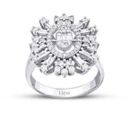 0.93 ct. Diamant Baguette Ring