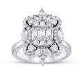 1.03 ct. Diamant Baguette Ring