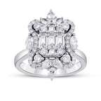 1.03 ct. Diamant Baguette Ring