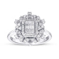 0.50 ct. Diamant Baguette Ring