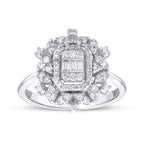0.50 ct. Diamant Baguette Ring