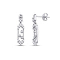0.24 ct. Diamant Baguette Ohrringe