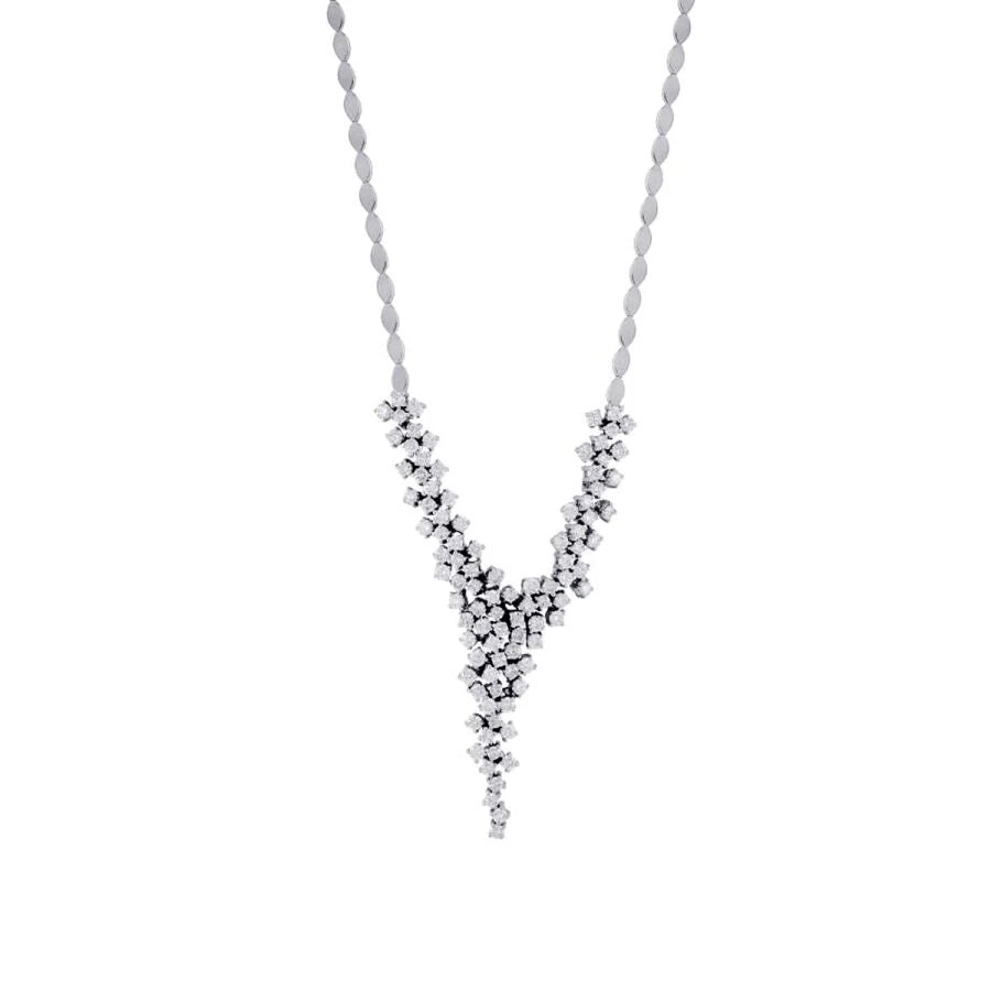 2.92 ct. Diamant Halskette