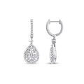 1.39 ct. Diamant Baguette Ohrringe