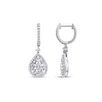 1.39 ct. Diamant Baguette Ohrringe