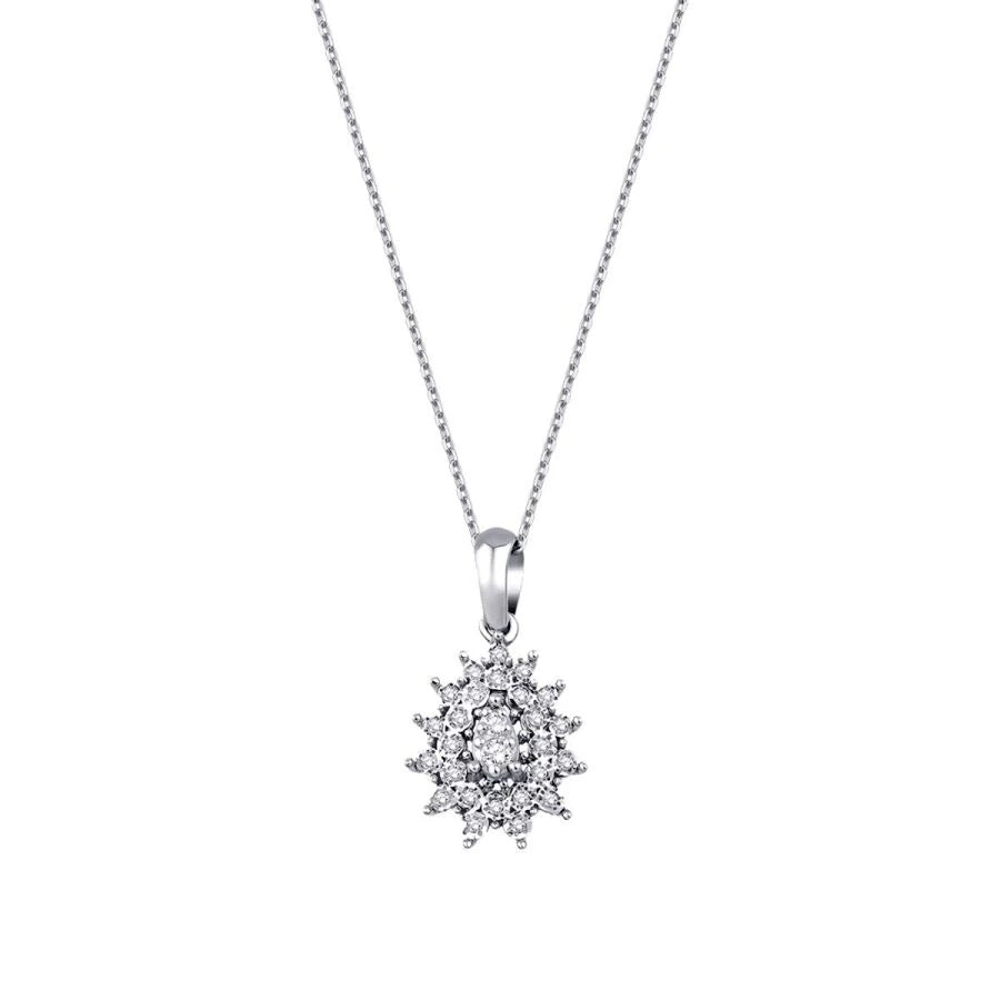 0.09 ct. Diamant Trend Halskette