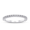 0.51 ct. Diamant Halb-Eternity Ring