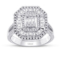 0.74 ct. Diamant Baguette Ring