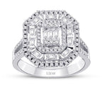 0.74 ct. Diamant Baguette Ring