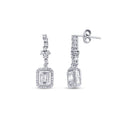 0.72 ct. Diamant Baguette Ohrringe