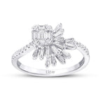0.36 ct. Diamant Baguette Ring