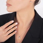 0.20 ct. Diamant Solitär Halskette