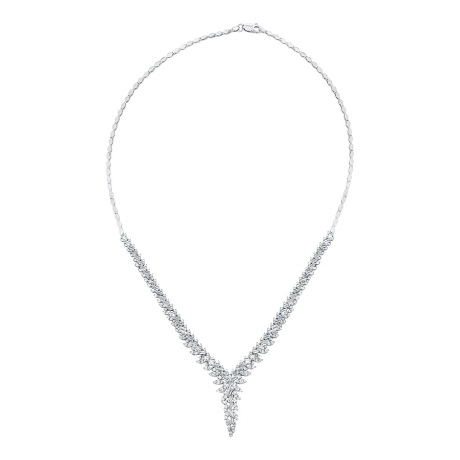 Gold Baguette Elegante Halskette