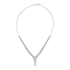 Gold Baguette Elegante Halskette