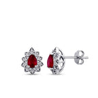 2.93 Karat Diamant Rubin Set