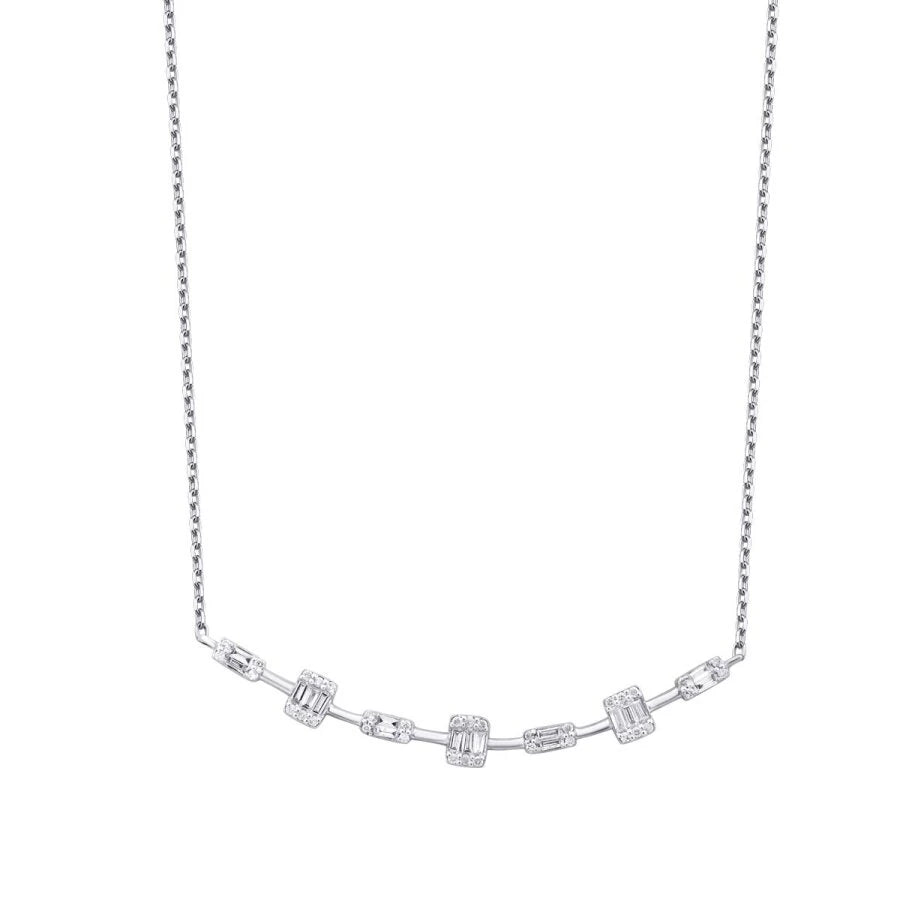 0.81 Karat Diamant Baguette Set