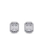 0.38 ct. Diamant Baguette Ohrringe