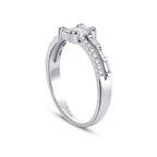 0.47 ct. Diamant Baguette Ring