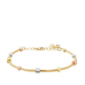 Gold Drei-Ton Doric Armband