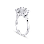 0.50 ct. Diamant Fünf-Stein Ring