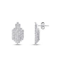1.00 ct. Diamant Baguette Ohrringe