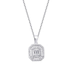 0.23 ct. Diamant Baguette Trend Halskette