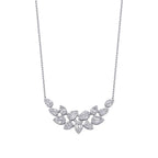 0.65 ct. Diamant Baguette Halskette