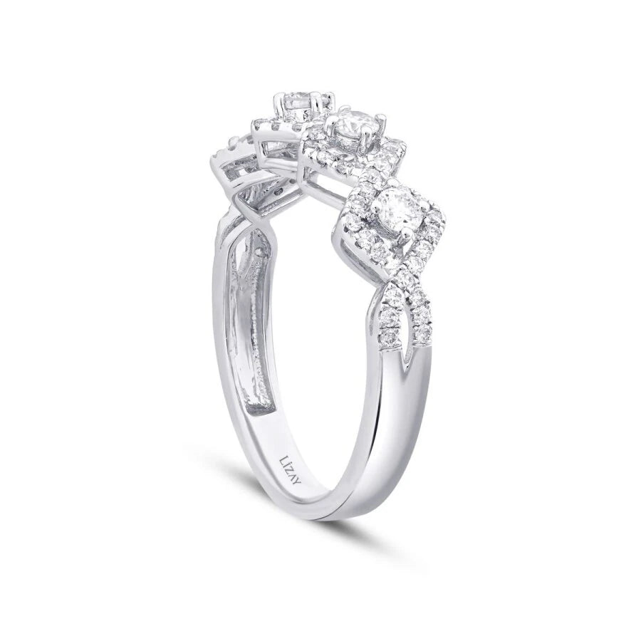 0.53 ct. Diamant Trend Ring