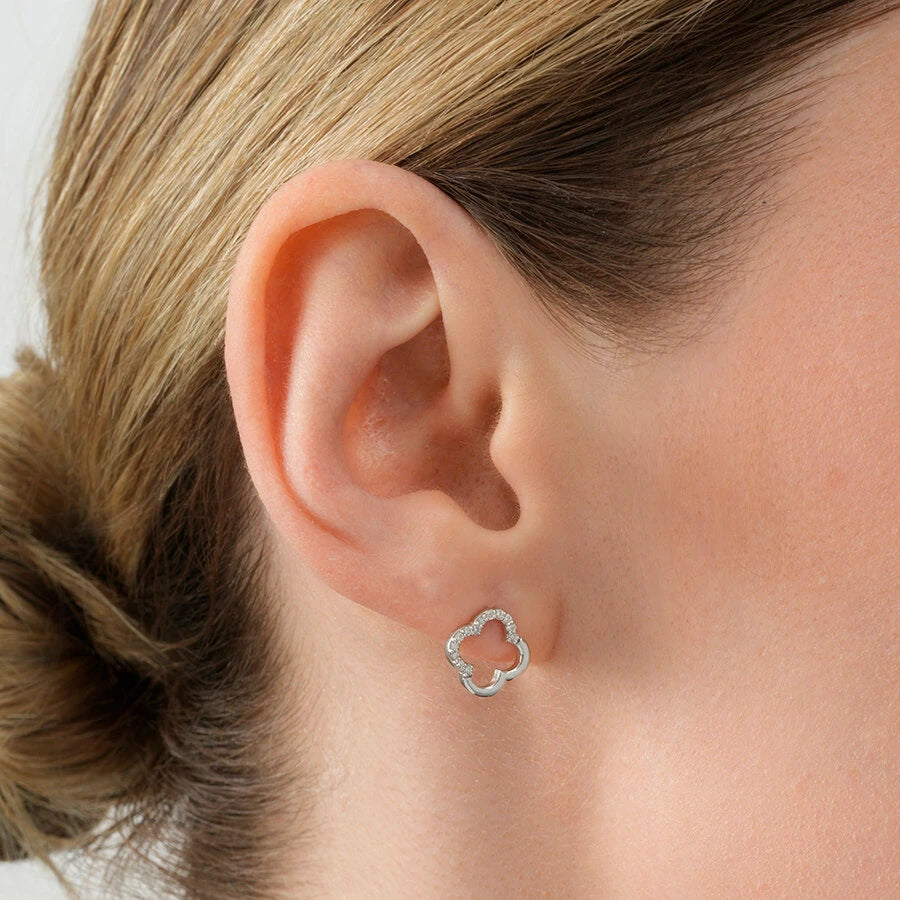 0.51 Karat Diamant Clover Set