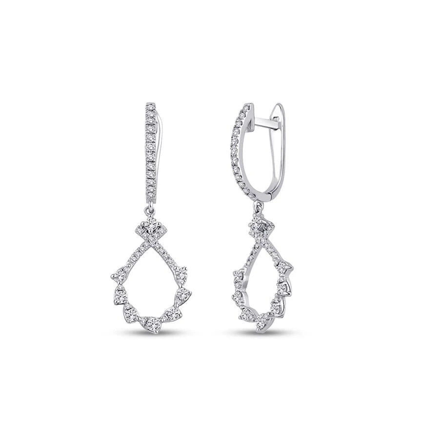 0.58 ct. Diamant Trend Ohrringe