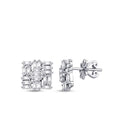 0.87 ct. Diamant Baguette Ohrringe