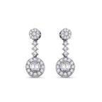 0.36 ct. Diamant Baguette Ohrringe