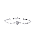 0.13 ct. Diamant Baguette Armband
