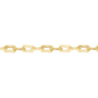 Gold Armband mit Twist- und Büroklammer-Design