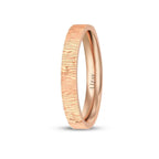Roségold Gemusterter Ehering