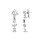 1.58 ct. Diamant Baguette Ohrringe