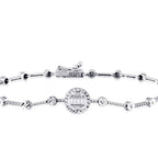 0.16 ct. Diamant Baguette Armband