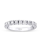 0.80 ct. Diamant Halb-Eternity Ring