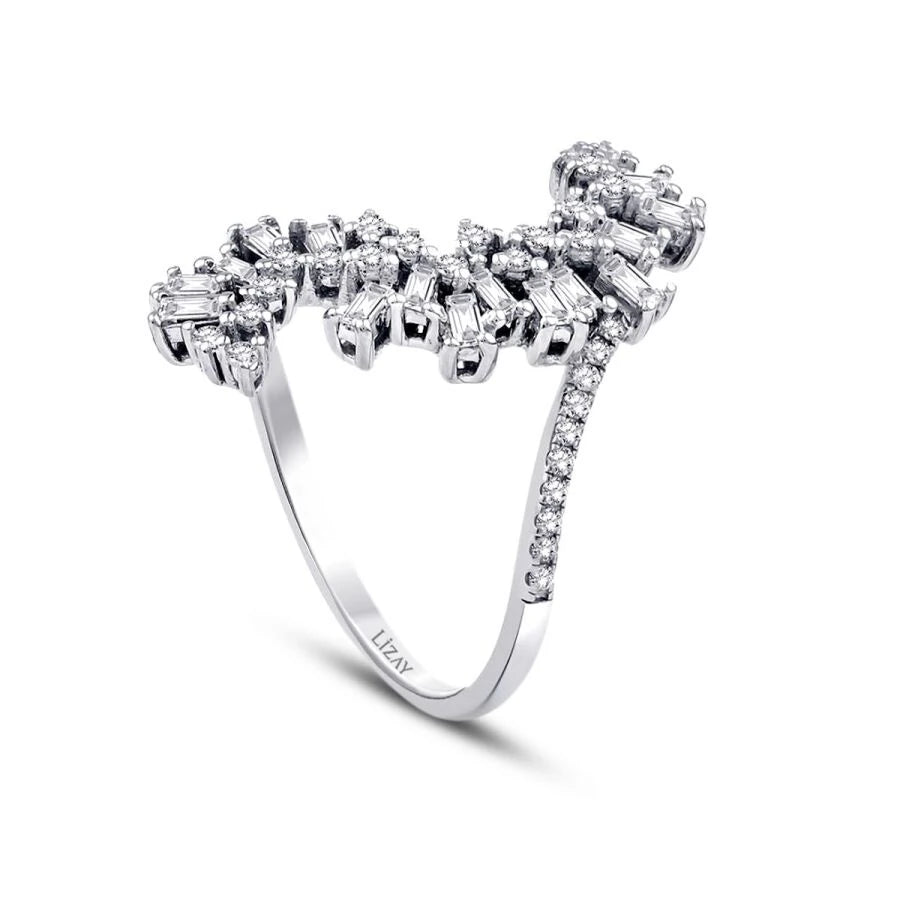 0.55 ct. Diamant Trend Baguette Ring
