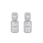 1.14 ct. Diamant Baguette Ohrringe