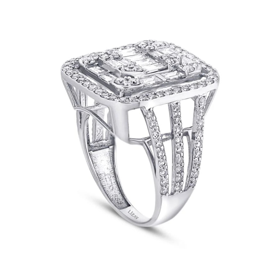 2.64 ct. Diamant Baguette Ring
