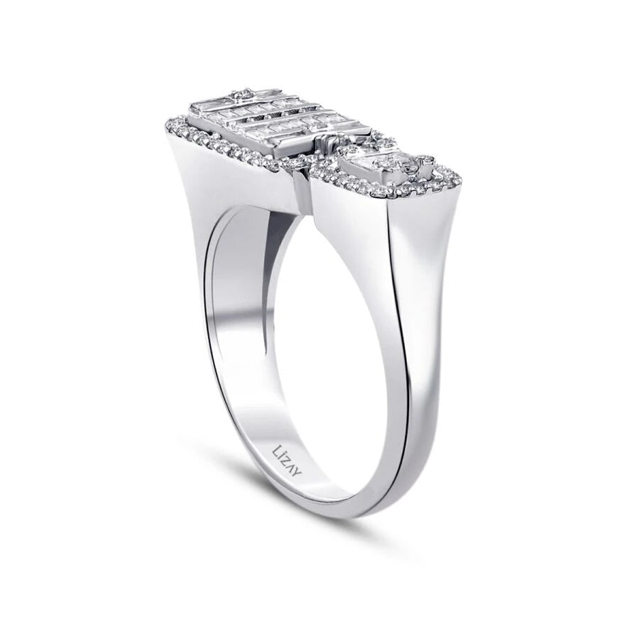 0.41 ct. Diamant Baguette Ring